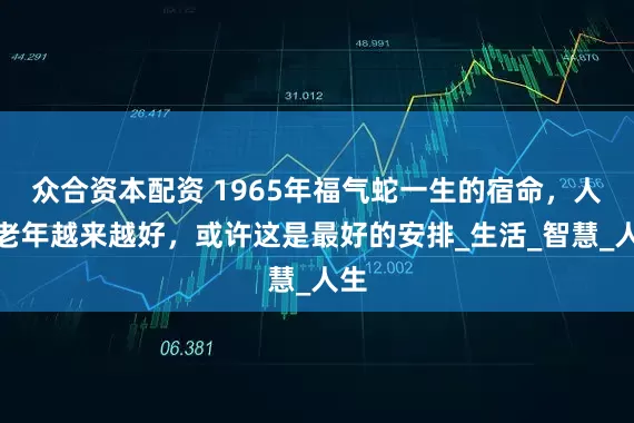 众合资本配资 1965年福气蛇一生的宿命，人到老年越来越好，或许这是最好的安排_生活_智慧_人生